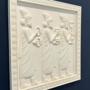 Tribu Assyrien Bas-relief en Marbre artificiel – Image 2