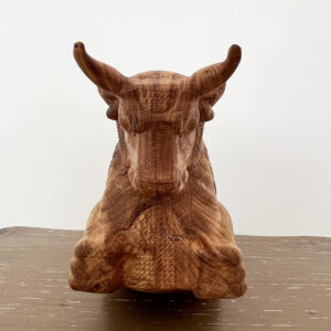 Colonne Persane Sclupté en bois 50x30x15 – Image 10