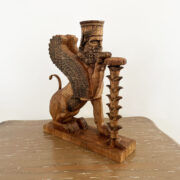Winged Lion wooden statue - Image 3