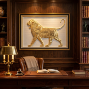 Lion of Apadana (Golden) - Image 2